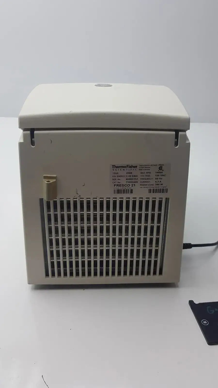 Thermo Scientific Heraeus Fresco 21 Refrigerated Centriifuge Microcentriifuge - Microcentrifuge