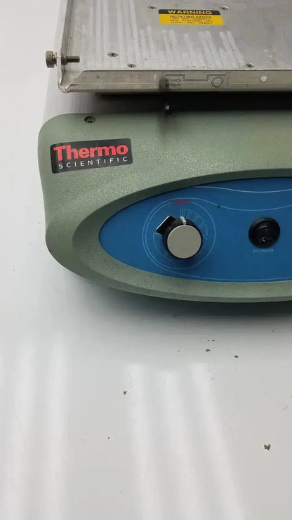 Thermo Scientific MaxQ 2500 orbital reciprocating shaker with green and blue laboratory-grade design and silver control knob