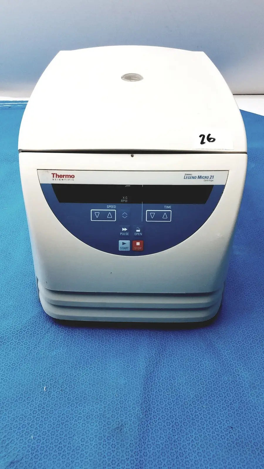 Thermo Scientific Sorvall Legend Micro 21 Microcentrifuge Lab Centrifuge
