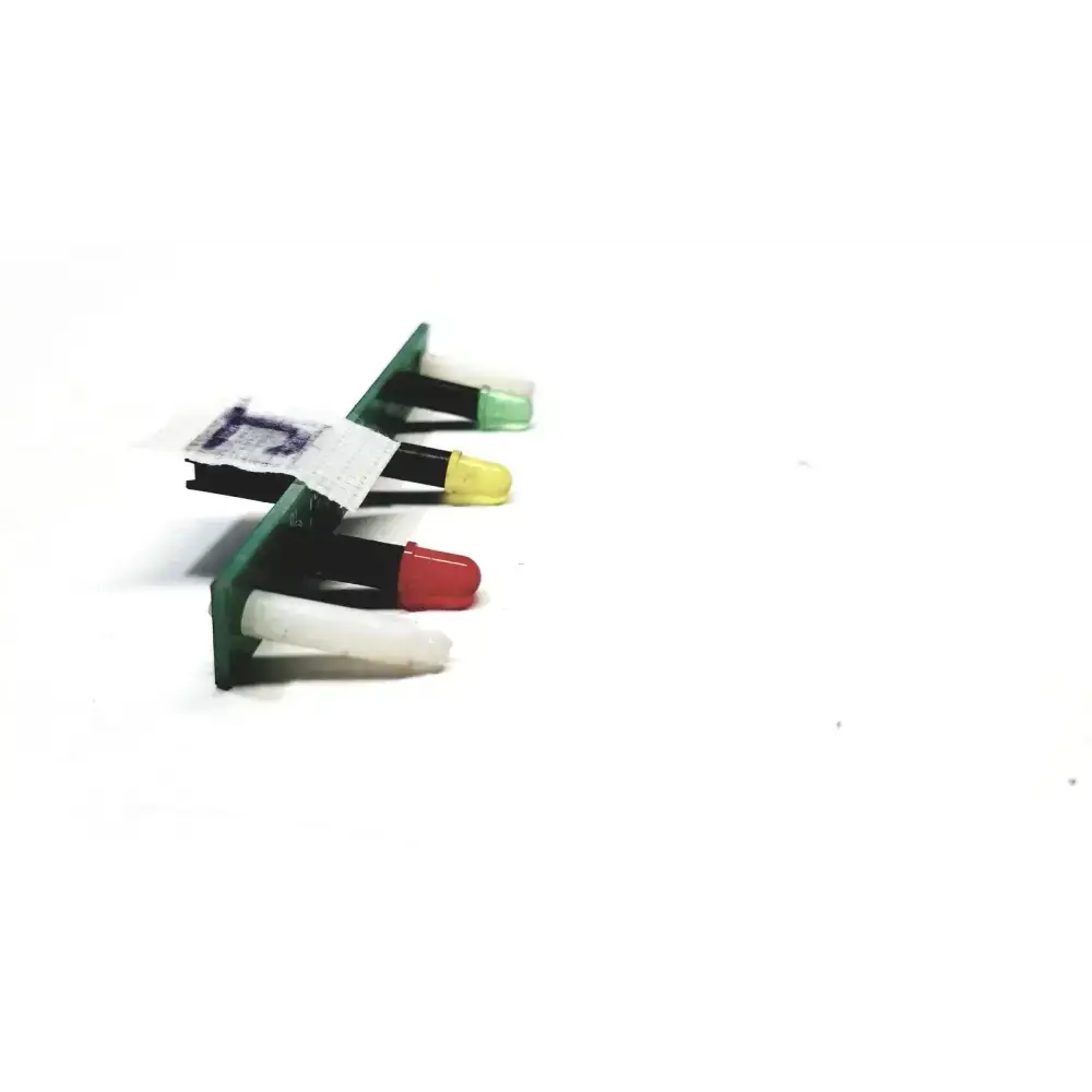 Three 3 Light Bulb Strip D1 Red D2 Yellow D3 Green - Indicator