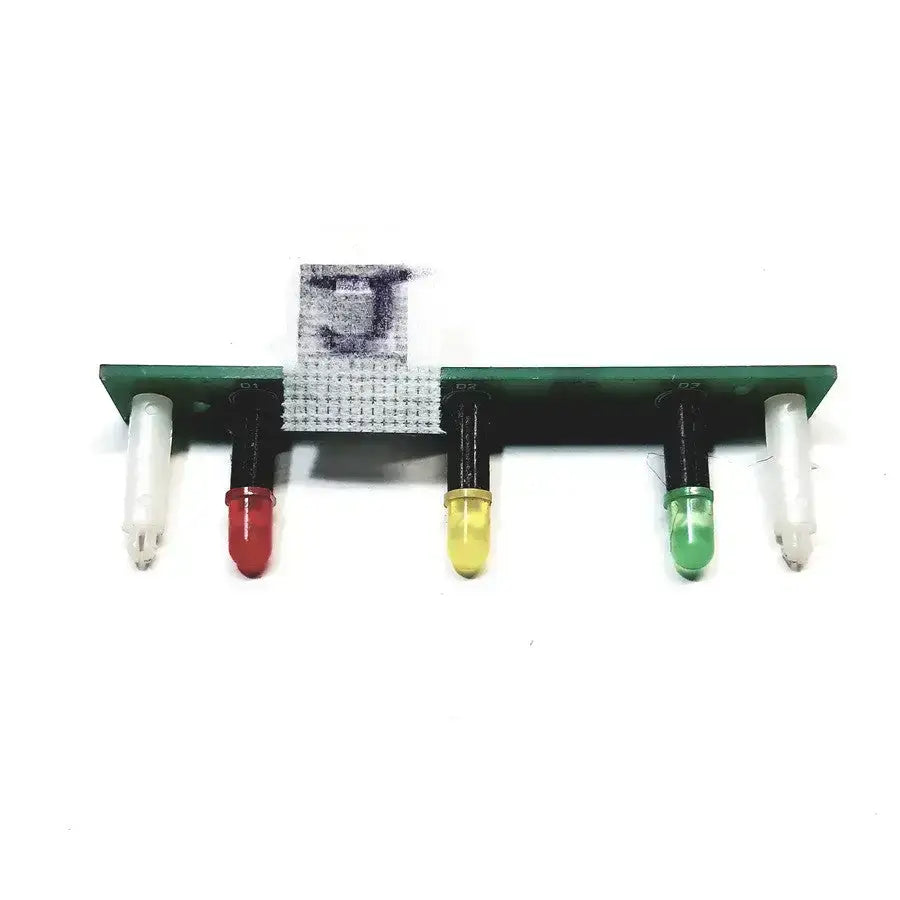 Three 3 Light Bulb Strip D1 Red D2 Yellow D3 Green - Indicator