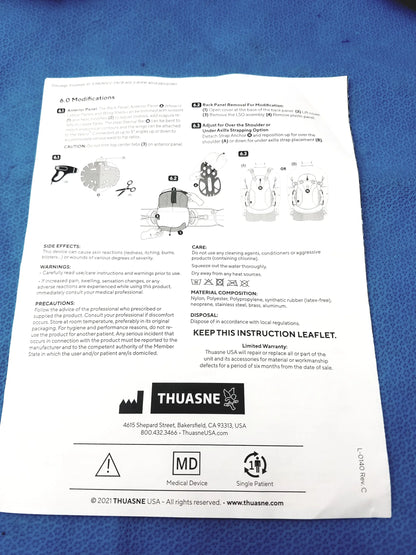 Thuasne SLEEQ Max TLSO Spinal System Back Brace