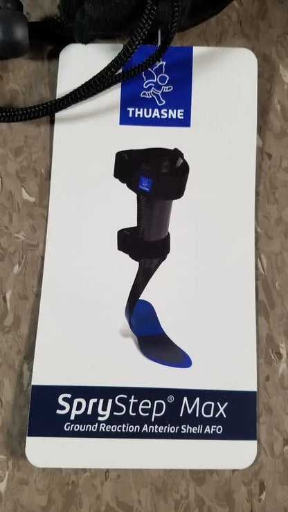 Thuasne SpryStep Carbon Fiber AFO Orthotic Right Foot Drop Brace Small - Ankle-Foot Orthosis (AFO)