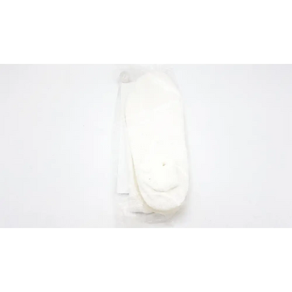 TIDI Posey Quick Dry Slippers Size XL - White - Non Skid Rubber Sole - Shower - Patient Safety