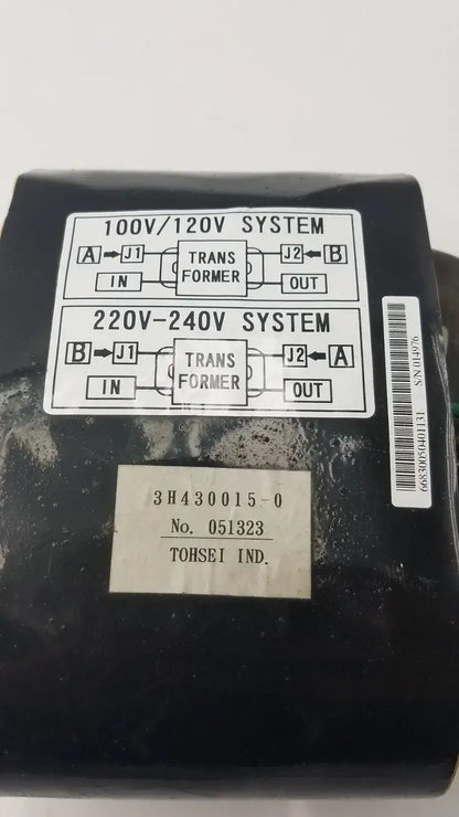 Tohsei Ind 3H30015-0 Transformer 220V-240V System