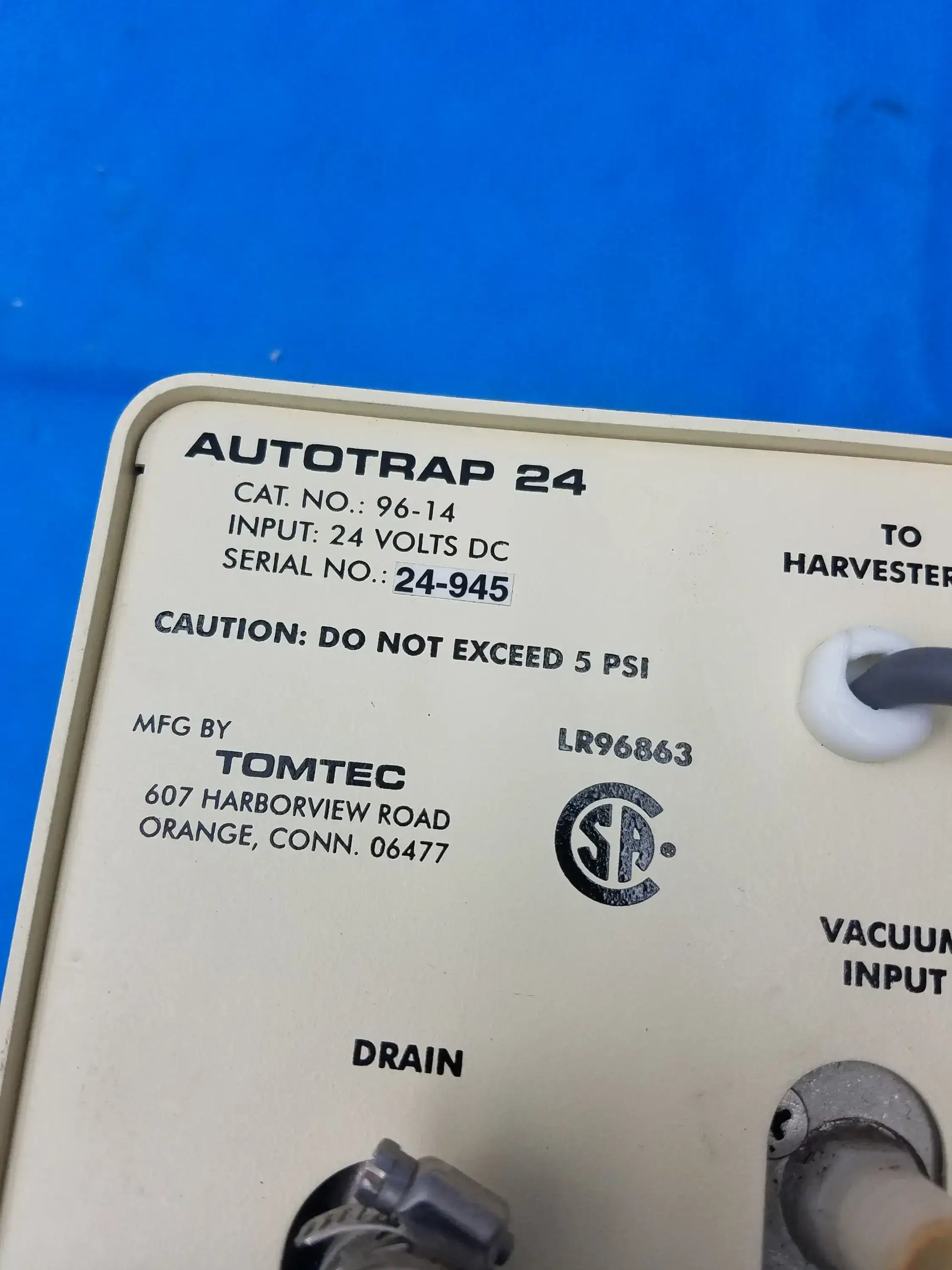 Tomtec AutoTrap 24 CAT # 96-14
