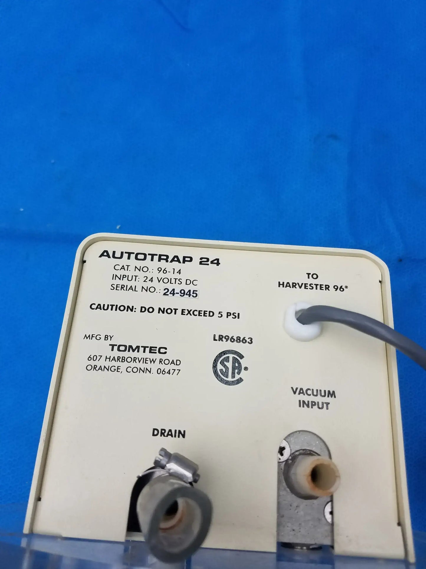Tomtec AutoTrap 24 CAT # 96-14
