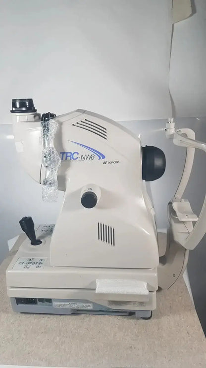 White topcon trc-nw8 non mydriatic retinal camera with slit lamp biomicroscope for used medical equipment for sale