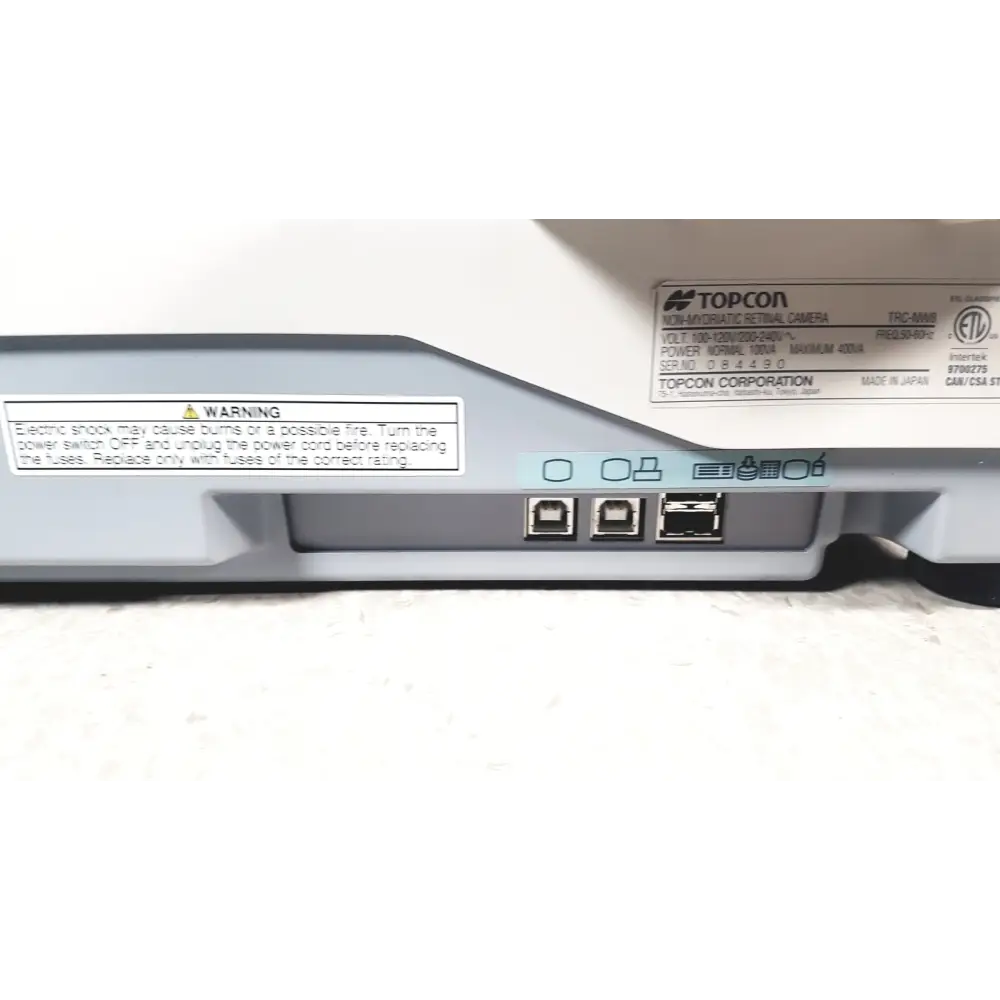 Topcon TRC-NW8 Non Mydriatic Retinal Camera