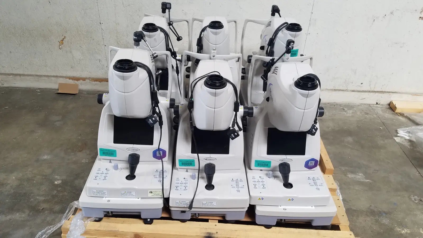 Topcon TRC-NW8 Retinal Imaging Cameras - Lot of 6 for Ophthalmic & Clinical Use