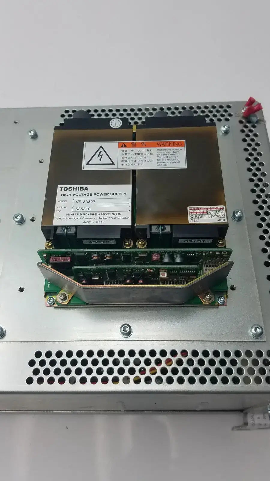 Toshiba High Voltage Power Supply VP-33327