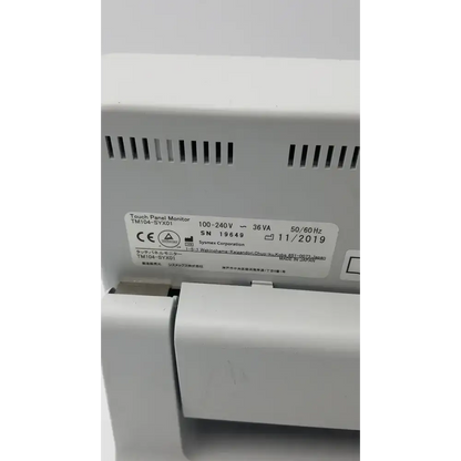 Touch Panel Monitor Model TM104-SYX01