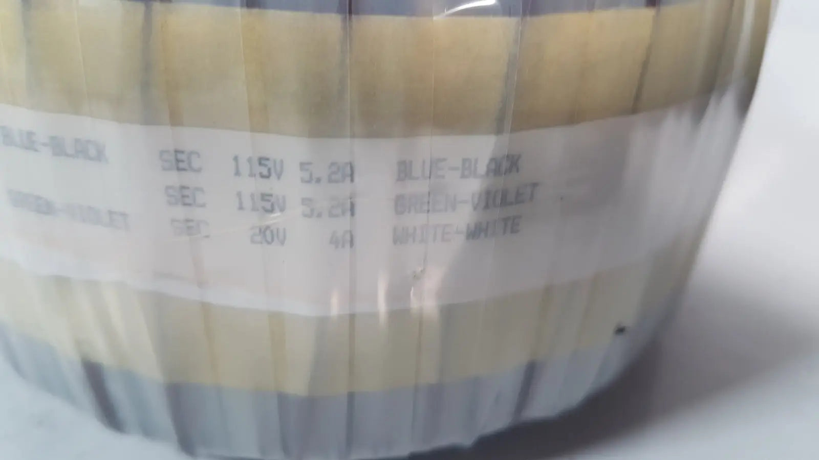 TRANSFORMER N15294 PRI 115V SEC 5.2A 20V 4A N - Transformer