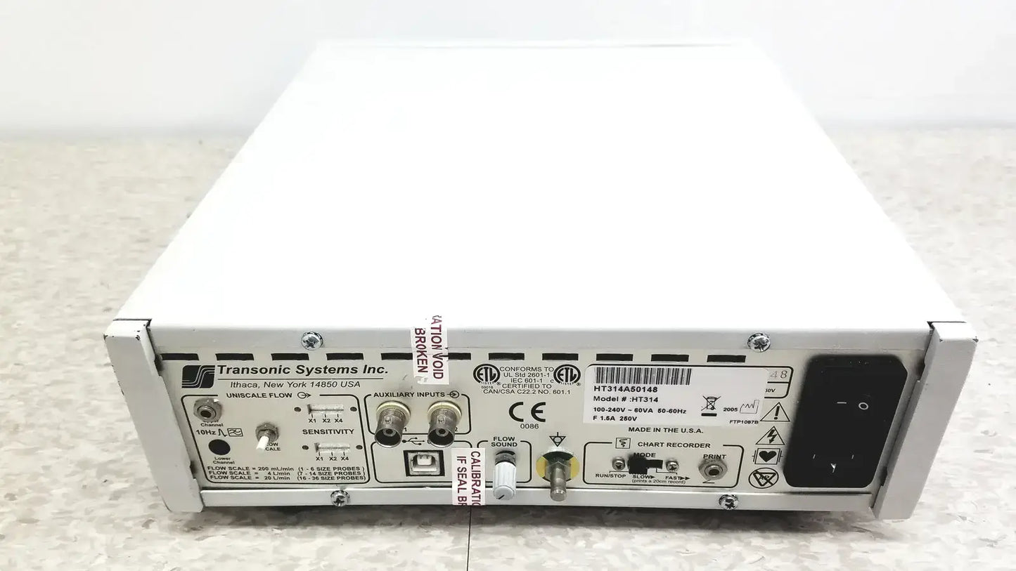 Transonic Systems HT314 Flow-QC Meter - Surgical Flowmeter