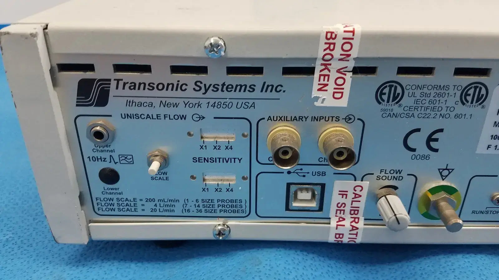 Transonic Systems HT314 Surgical Flow-QC Meter