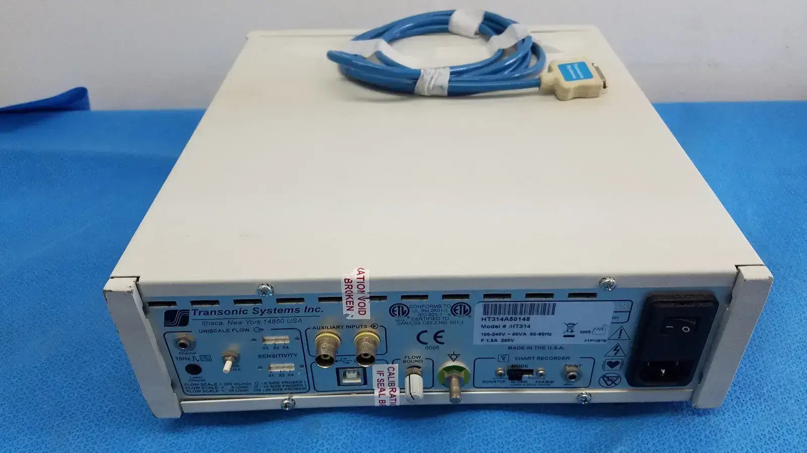 Transonic Systems HT314 Surgical Flow-QC Meter