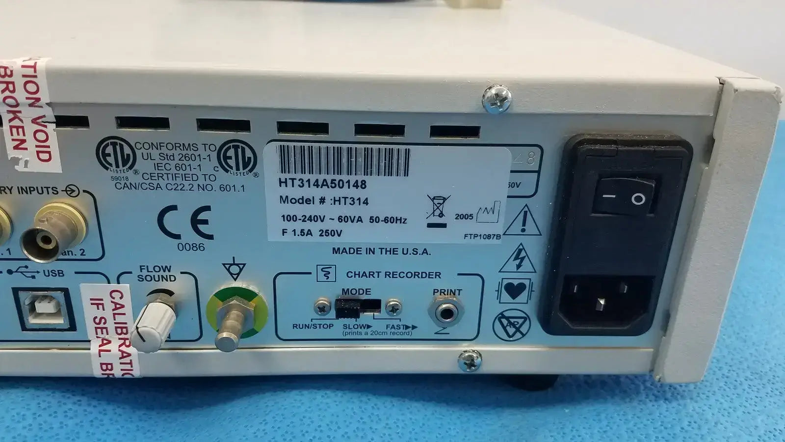 Transonic Systems HT314 Surgical Flow-QC Meter