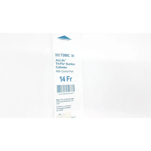 Tri-Flo Suction Catheter With Control Port Ref. T260C X1 Exp. 2028