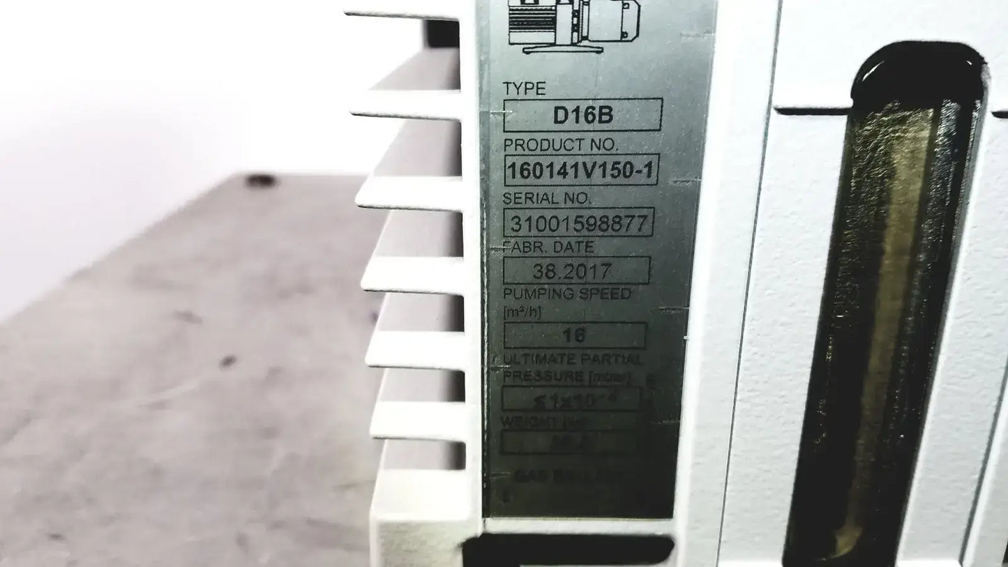 Trivac Leybold D16B Rotary Vane Vacuum Pump