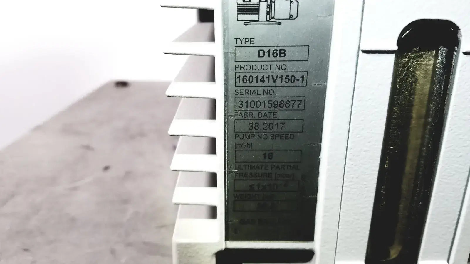 Trivac Leybold D16B Rotary Vane Vacuum Pump