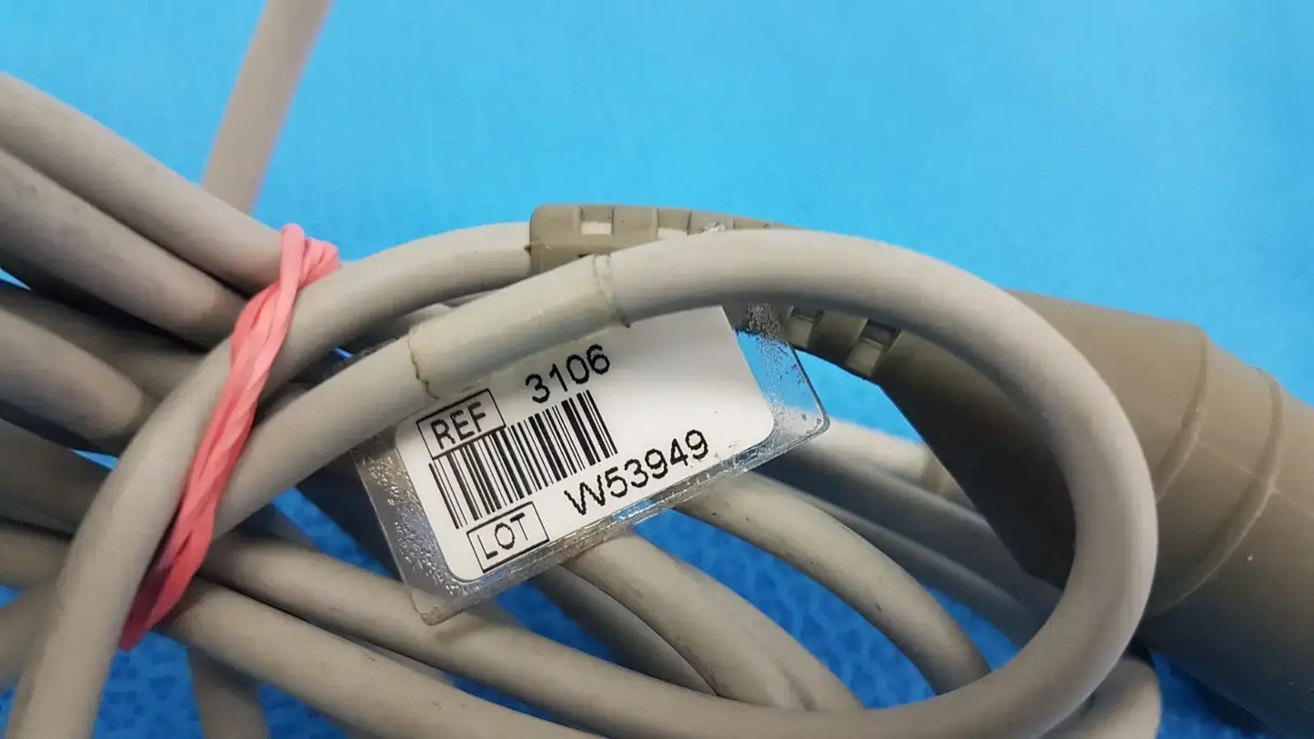 Tronomate AA2320 3-Lead ECG Trunk Cable REF 3106 Multi-Pin Connector Monitor