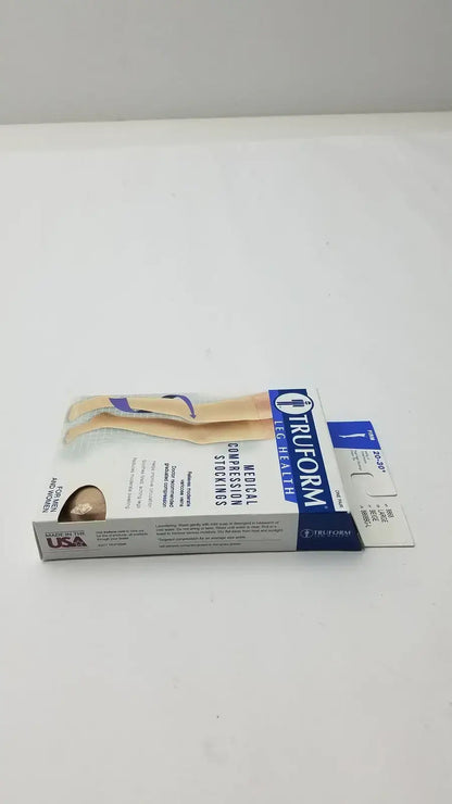 Truform Leg Health Large Medical Compressiion Stockiings Beige 20-30 - Compression Stockings