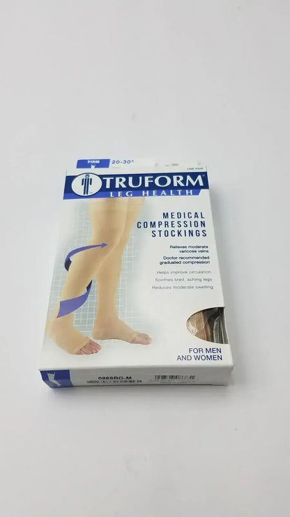 Choose beige knee-high support with closed-toe comfort, roomy toe box, and firm daily compression for lasting wear all day. Medical Compression Stockings Beige.
