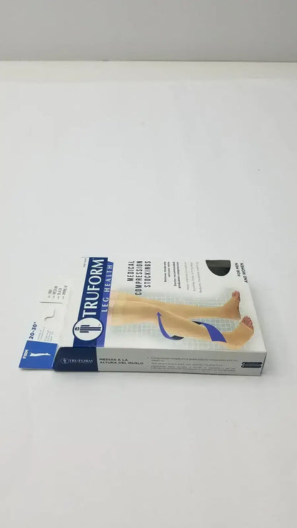 Truform Leg Health Medium Medical Compressiion Stockiings Black 20-30 - Compression Stockings