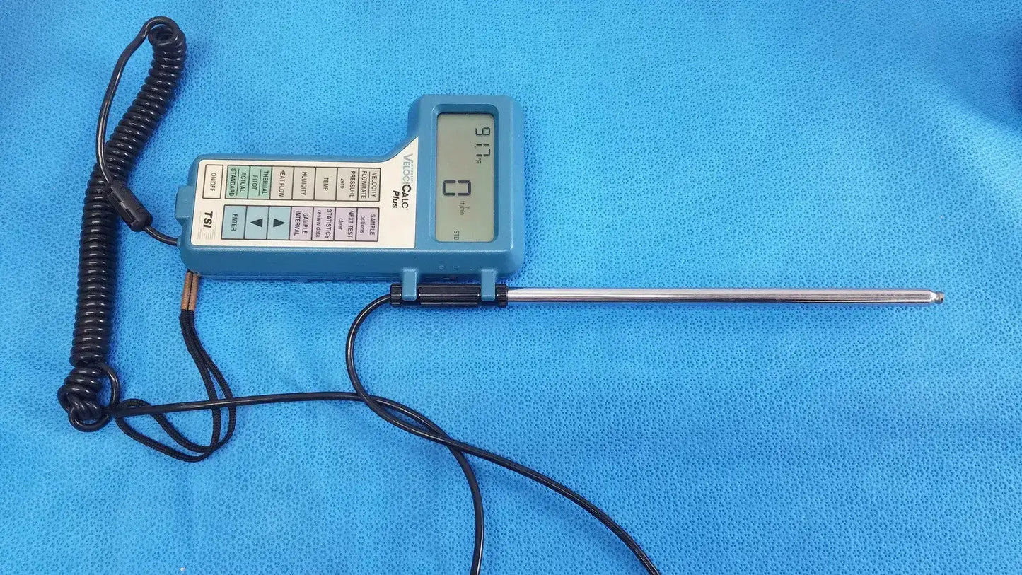TSI Velocicalc Plus 8386 Multi-Parameter Temperature Velocity Meter - Air