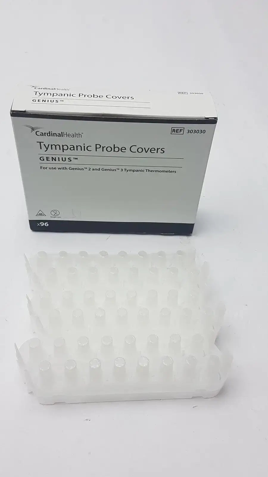 Tympanic Thermometer Probe Covers Genius Cardinal Covidien 303030