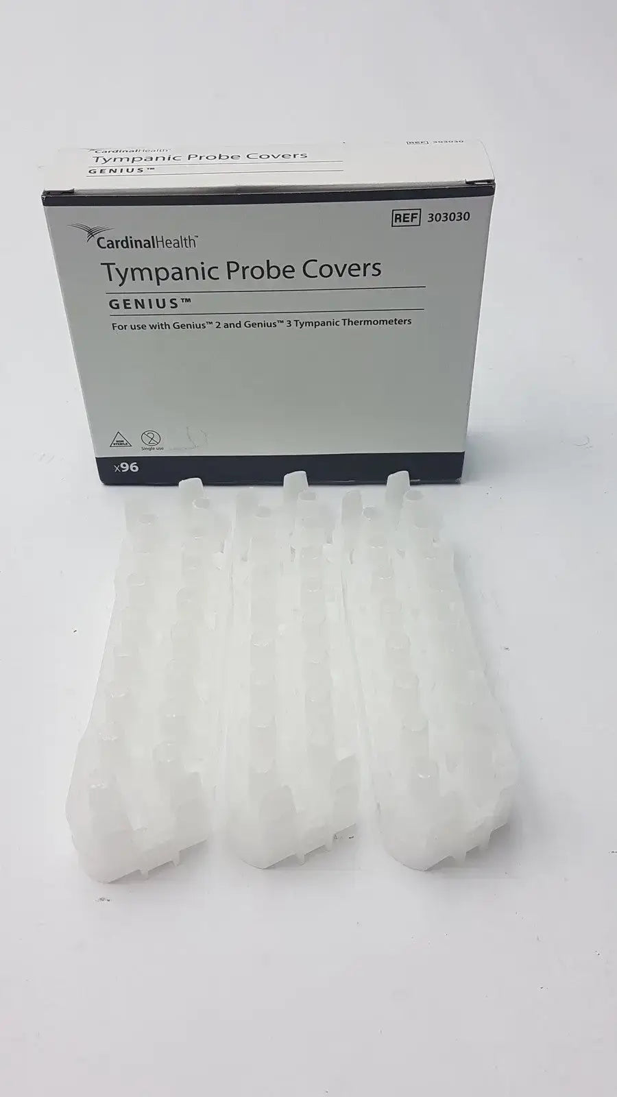 Tympanic Thermometer Probe Covers Genius Cardinal Covidien 303030