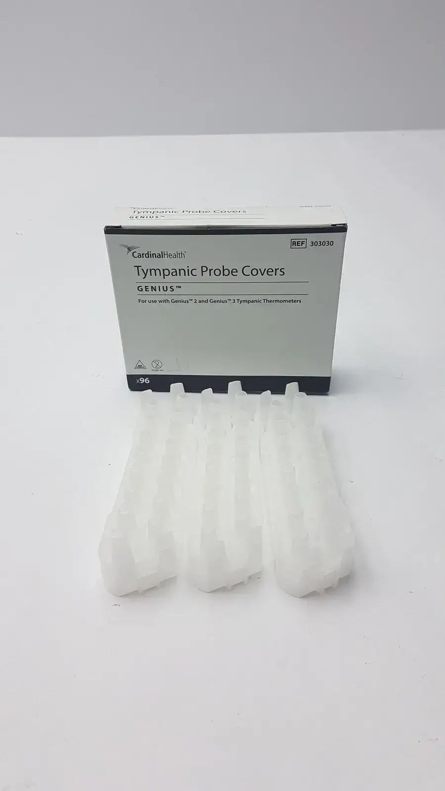 Tympanic Thermometer Probe Covers Genius Cardinal Covidien 303030