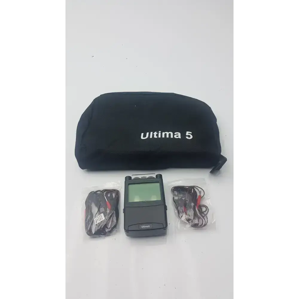 Ultima 5 Digital T.E.N.S Unit Leads and Case - TENS