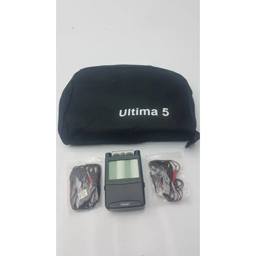 Ultima 5 Digital T.E.N.S Unit Leads and Case - TENS