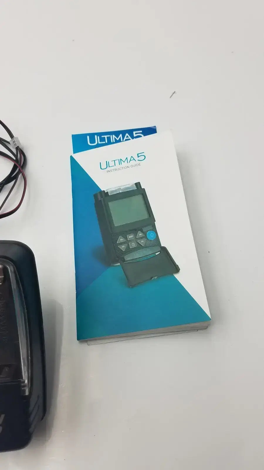 Ultima 5 Tens Pain Management Unit Leads and Manual - TENS