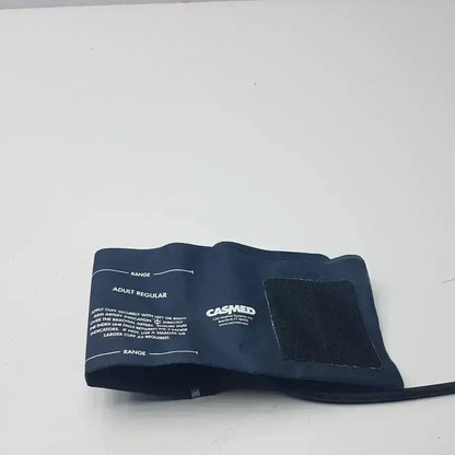 Dark blue ultra check blood pressure cuff u2635 latex free with velcro strap for regular adult blood pressure monitoring