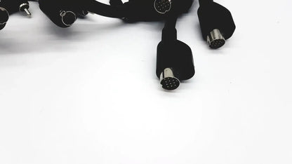 Unbranded Lot of Black Link Cables or Stereo Remote Adapter - & Adapters