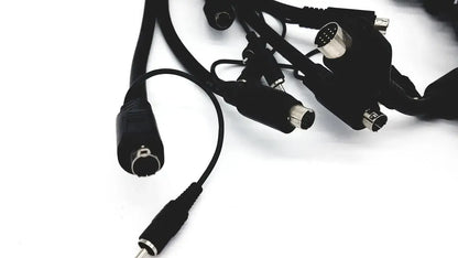 Unbranded Lot of Black Link Cables or Stereo Remote Adapter - & Adapters