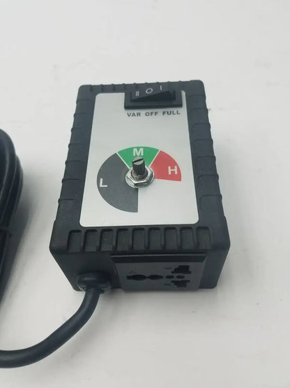 Universal AC Variable Speed Controller Outlet for Fan Motor Light