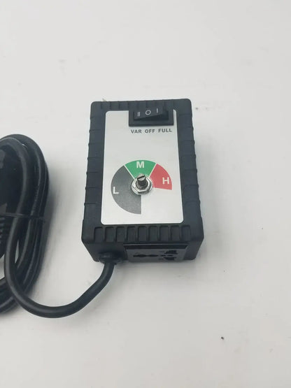 Universal AC Variable Speed Controller Outlet for Fan Motor Light