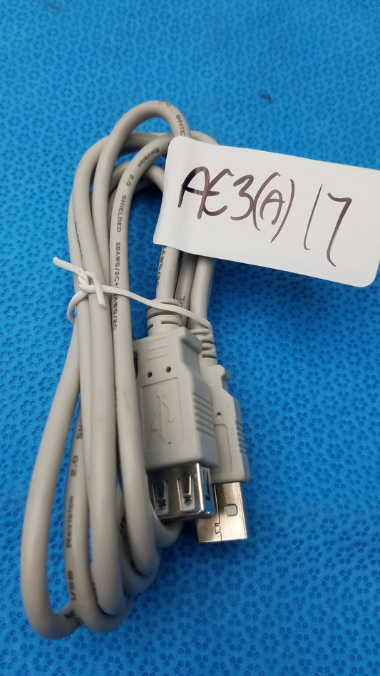 USB 2.0 Type A Male to Female Extension Cable