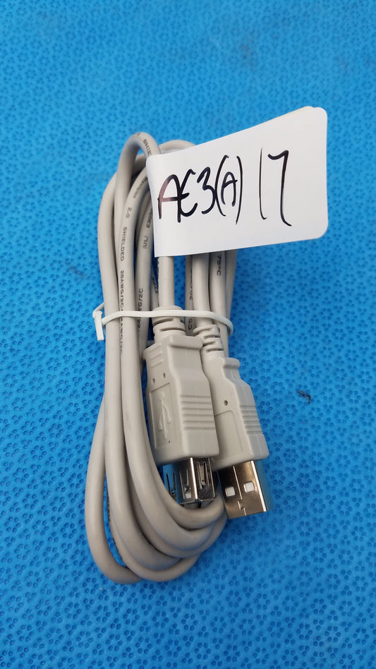 USB 2.0 Type A Male to Female Extension Cable