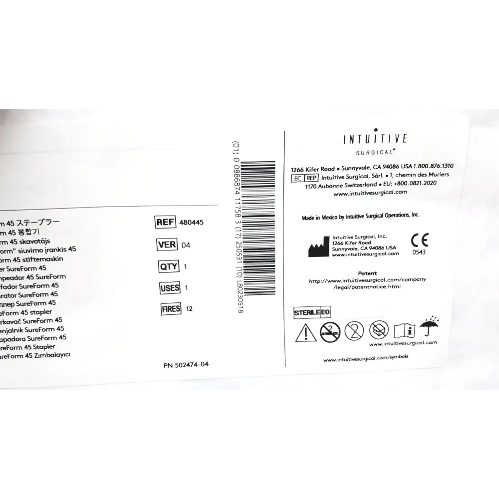 Used Medical Equipment for Professional Repair and Service - Surgical Stapler Reload