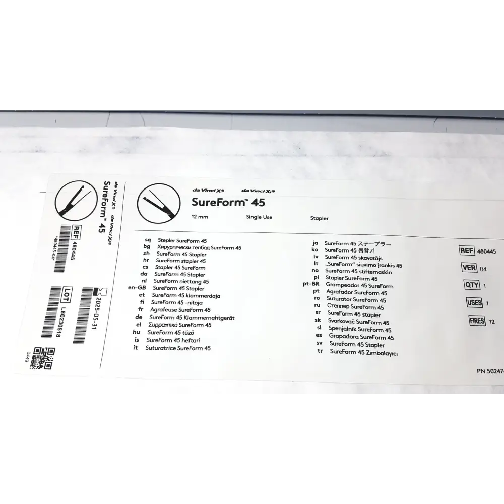 Used Medical Equipment for Professional Repair and Service - Surgical Stapler Reload