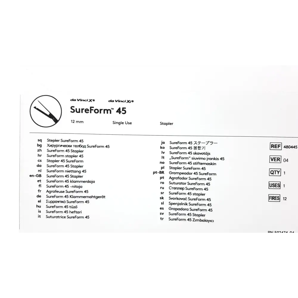 Used Medical Equipment for Professional Repair and Service - Surgical Stapler Reload