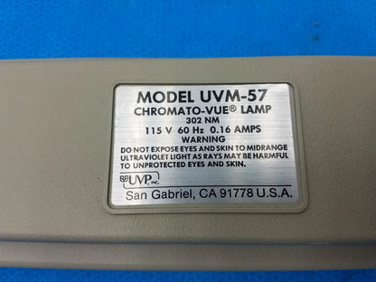 UVP UVM-57 Handheld Mineralight Lamp