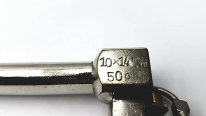 V. Mueller 10 x 14mm 50cm Rigid Bronchoscope Stainless Steel w/ Light Carrier
