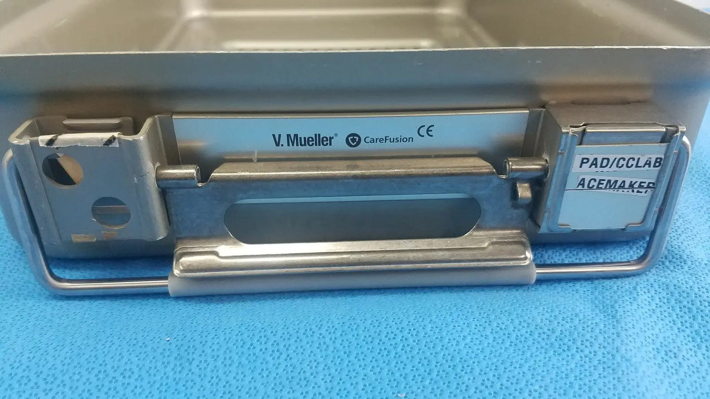 V. Mueller CareFusion Genesis Sterilization Container Bottom Tray