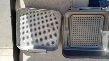 V.Mueller CD1-4B Genesis CareFusion Sterilization Container 4’’ Deep Half-Length