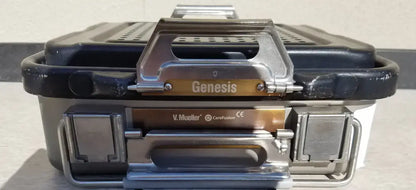 V.Mueller CD1-4B Genesis CareFusion Sterilization Container 4’’ Deep Half-Length